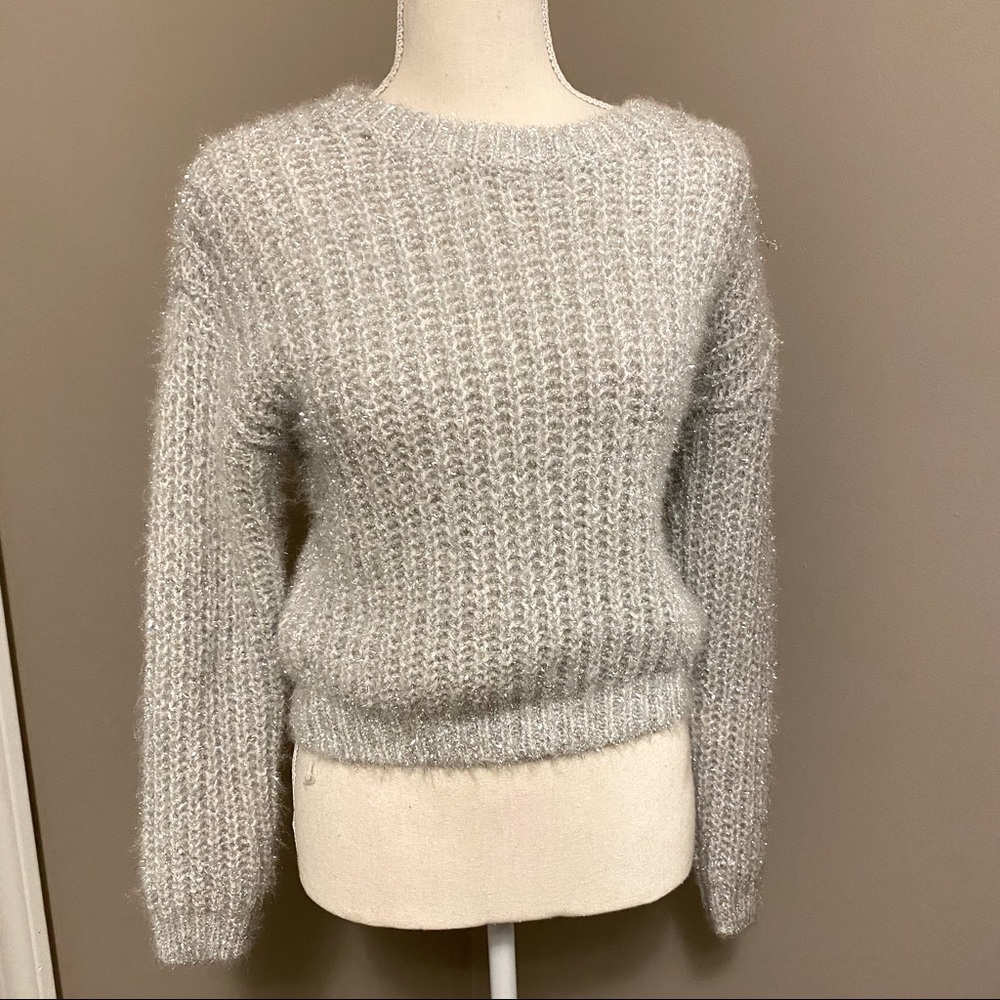 H&M Silver Sweater